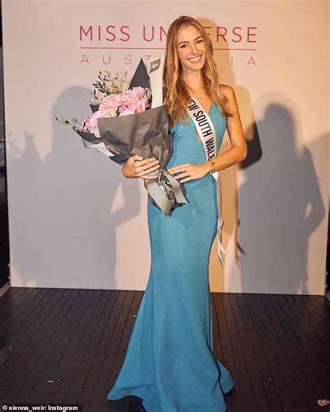 sienna weir nude|Sienna Weir: Miss Universe finalist dies aged 23 after horse riding ...